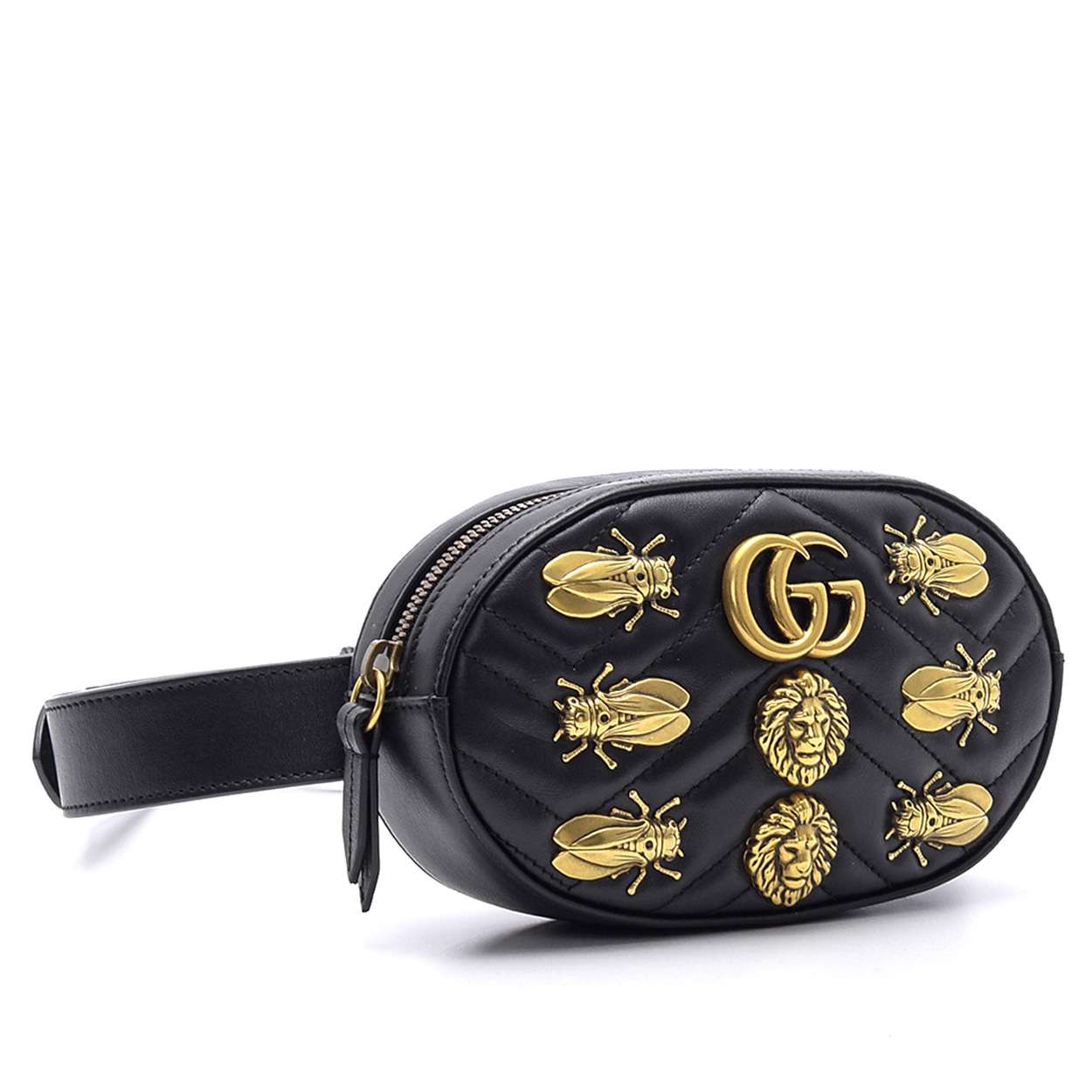 Gucci animal sale studs belt bag